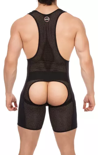 Body Backless Krish Schwarz-Rot – 2/4