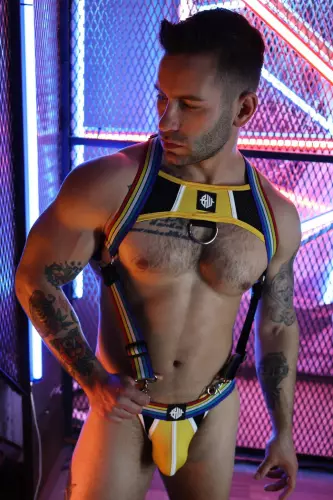 Retro Remix Harness Gelb – 9/11