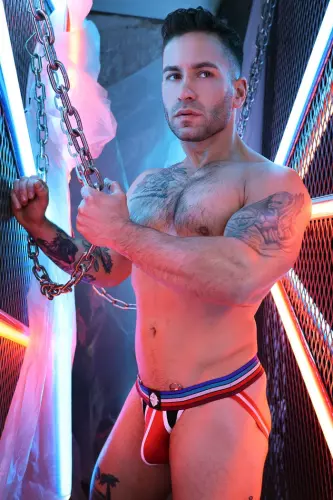 Retro Remix Jockstrap Rot – 3/9