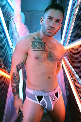Slip Retro Remix Grau – 3/10
