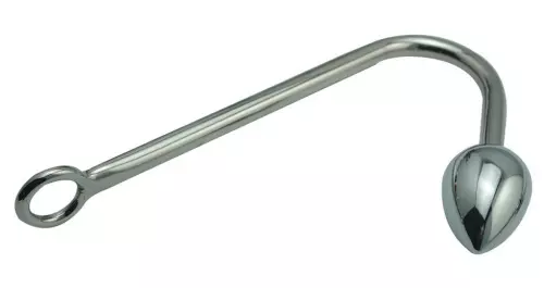 Metall-Haken mit Analplug 4 x 2,7cm – 1/2