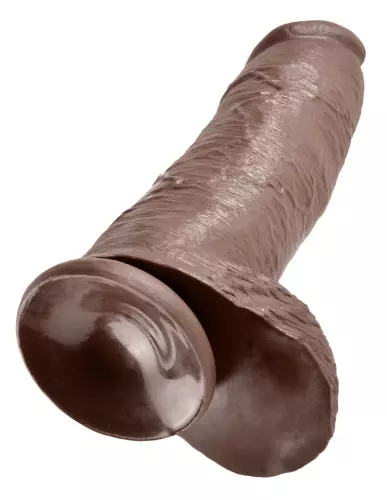 Large Dildo King Cock 26 x 7.8 cm Brown – 4/6