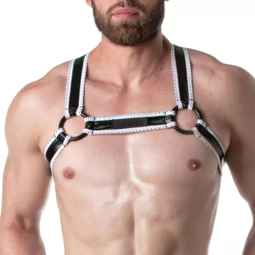 Harness BRUT Schwarz-Weiß – 1/4