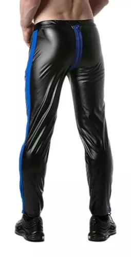 Hose mit Reißverschluss Brut Schwarz-Blau – 2/2
