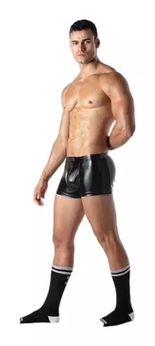 Short mit Reißverschluss Brut Schwarz – 5/8