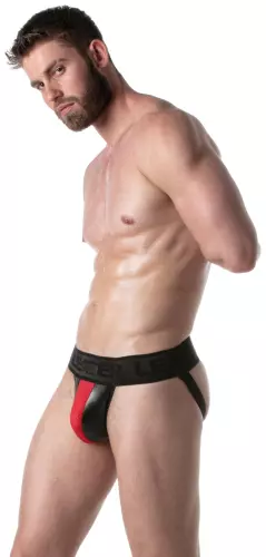Jockstrap Brut Schwarz-Rot – 4/5