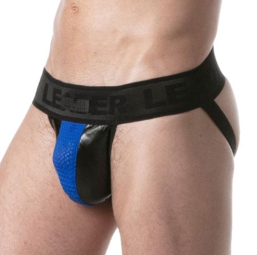 Jockstrap Brut Noir-Bleu