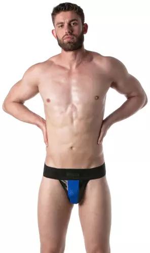 Jockstrap Brut Schwarz-Blau – 3/5