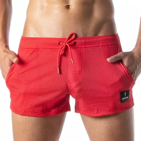 Mesh-Shorts GI BOOTY Rot – 1/4