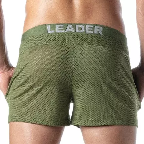 Mesh-Shorts GI BOOTY Khaki – 2/5