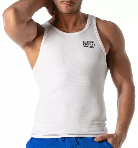 Tanktop GI ARMY Weiß – 1/4