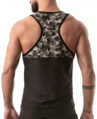 Tanktop CAMO RACER Schwarz – 2/4