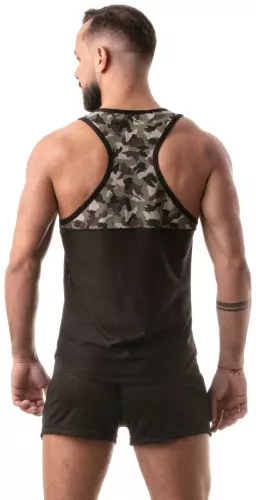 Tanktop CAMO RACER Schwarz – 4/4