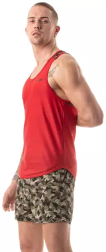 Tanktop CAMO RACER Rot – 4/5