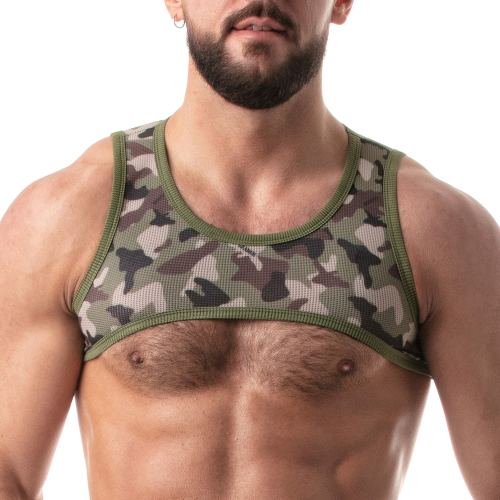 Harnais en tissu CAMO WARRIOR Camouflage