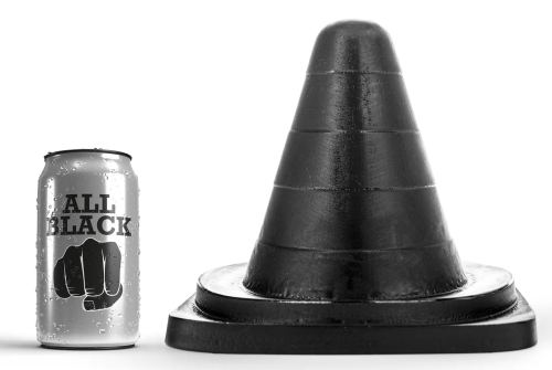 Plug Cone AB68 Small Cone All Black 19 x 13 cm