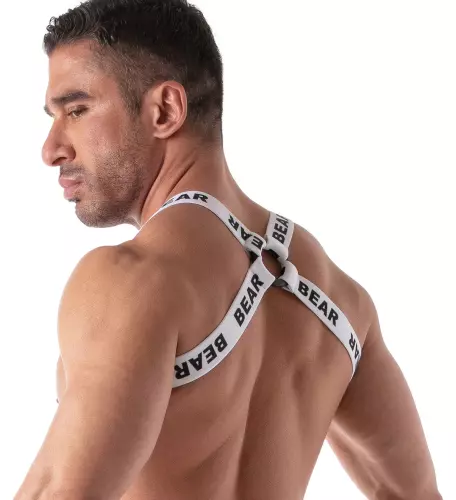 Elastisches Harness ID BEAR Weiß – 3/10