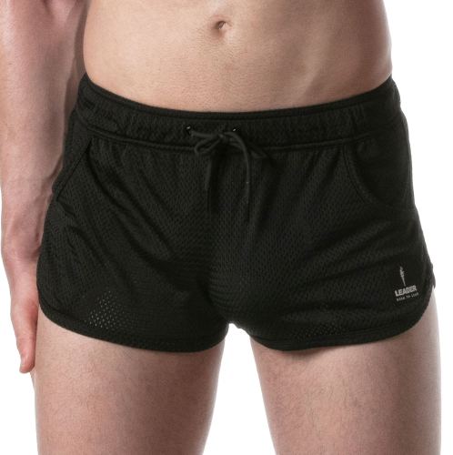 Short en mesh LOADED Noir