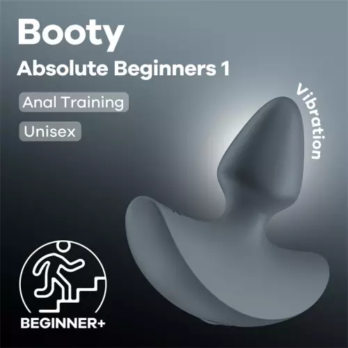 Vibrierende Analplugs Booty Absolute 1 Grau – 6/6