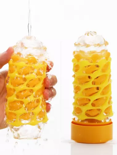 Masturbator Arte Weave Gelb – 4/4
