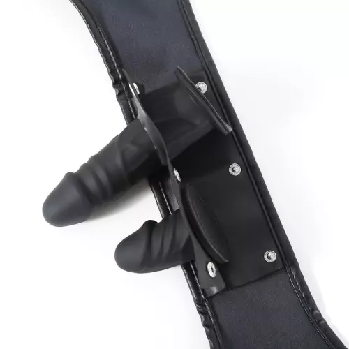Tanga mit doppeltem Dildo Pantietan 13 x 3,8 cm – 5/6