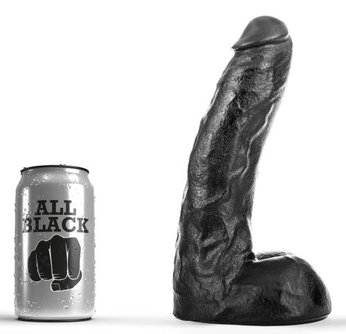 Dildo AB63 Chris All Black 19 x 5.5cm