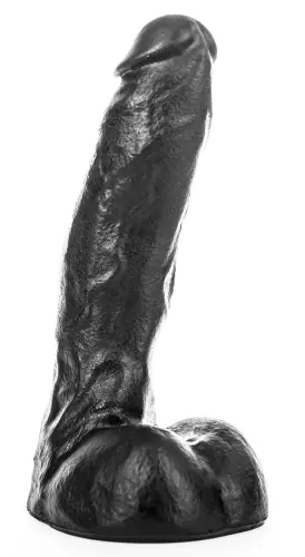 Dildo AB63 Chris All Black 19 x 5.5cm – 3/6