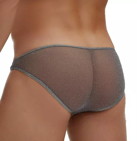 Slip Pailletten Minicut Grau – 2/2
