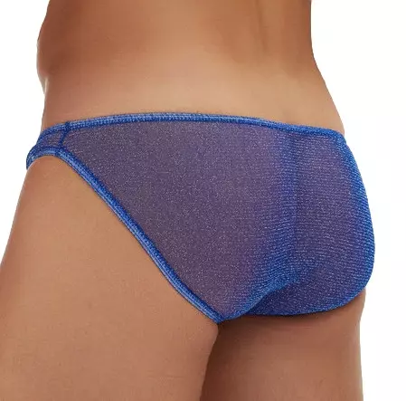 Slip Pailletten Minicut Blau – 2/2