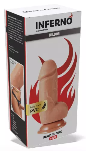 Realistisches Dildo INFERNO JULIO 10 x 4.6cm – 2/6