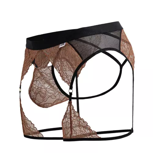 String und Strumpfhalter Moreyo Terracotta – 5/7