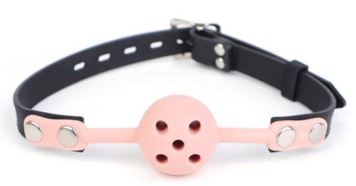 Bâillon Boule Percée Breathfive 40mm Rose