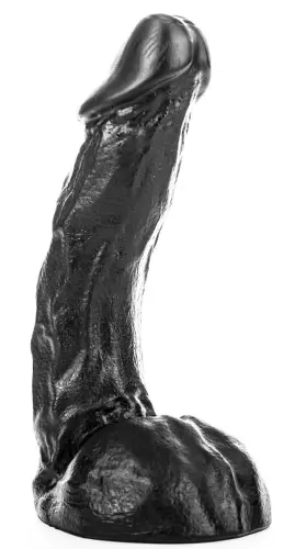 Dildo AB64 Dave All Black 19 x 5cm – 3/6
