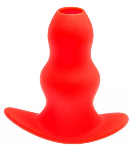 Tunnel-Plug Stretch Rot Medium 13 x 6,4cm – 2/15