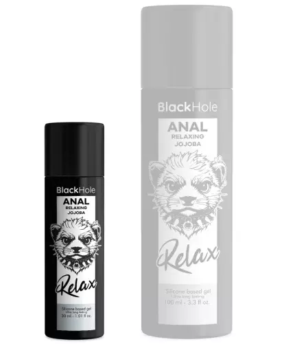 Gleitgel Silikon Anal Relaxing Jojoba Black Hole 30ml – 1/5
