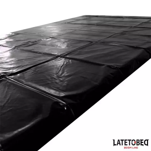 PVC-Plane 220 x 130 cm Schwarz – 2/3