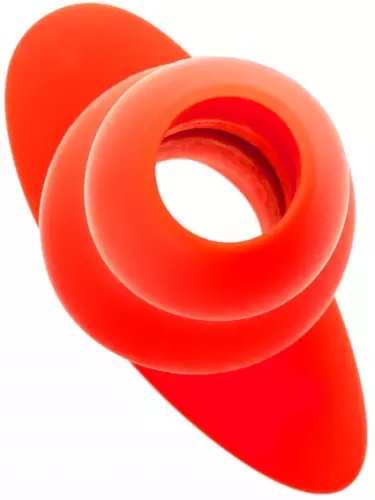 Tunnel-Plug Stretch Rot Extra Large 16 x 7,5cm – 5/15