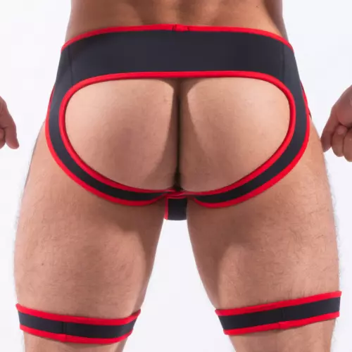 Backless Snax Schwarz-Rot – 2/2