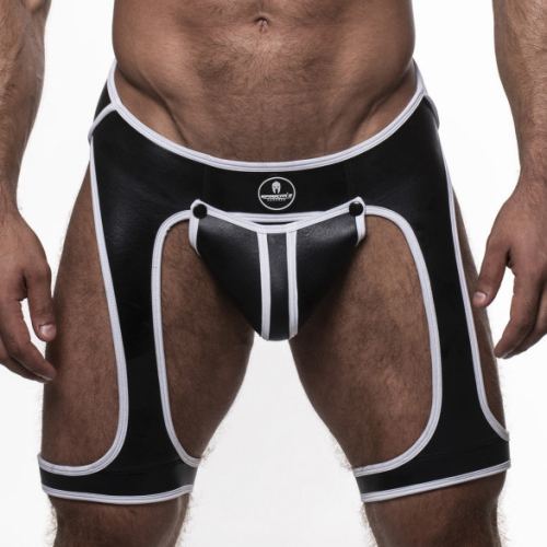Backless Snax Noir-Blanc