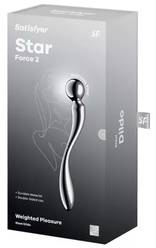 Metall-Dildo Star force 2 22 x 3,3cm – 2/6