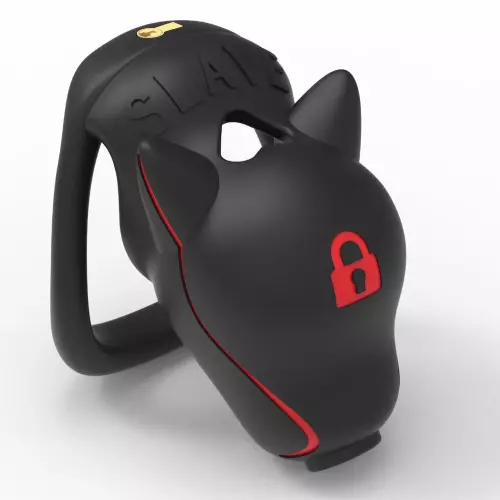 Keuschheitskäfig Pupslave Schwarz 9 x 3.3cm – 1/4