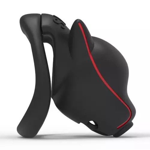 Keuschheitskäfig Pupslave Schwarz 9 x 3.3cm – 2/4