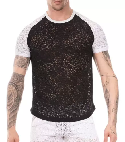 T-Shirt Micah Schwarz-Weiß – 1/6