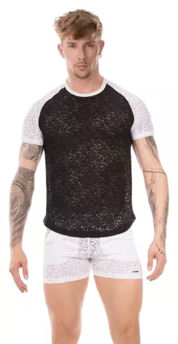 T-Shirt Micah Schwarz-Weiß – 4/6