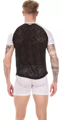 T-Shirt Micah Schwarz-Weiß – 5/6
