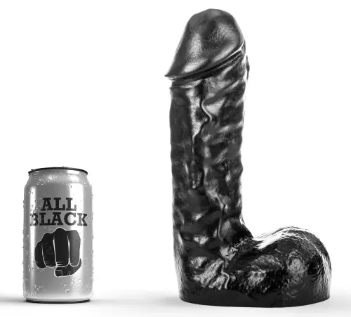 Dildo AB65 Pete All Black 20 x 6cm – 1/8