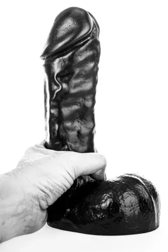 Dildo AB65 Pete All Black 20 x 6cm – 2/8