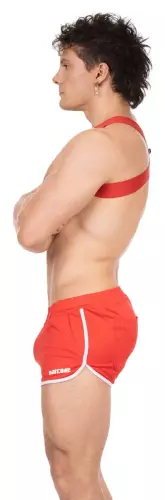 Elastisches Harnass Everette Rot – 3/4