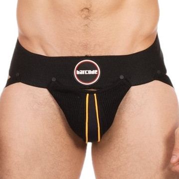 Jockstrap Rokk Noir-Jaune
