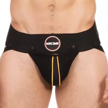 Jockstrap Rokk Schwarz-Gelb – 1/4